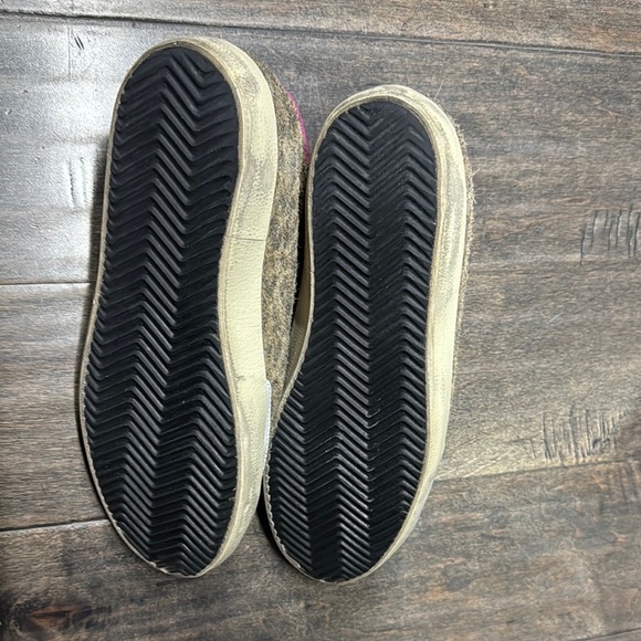 Golden goose leopard print with blue star super star - Picture 7 of 11